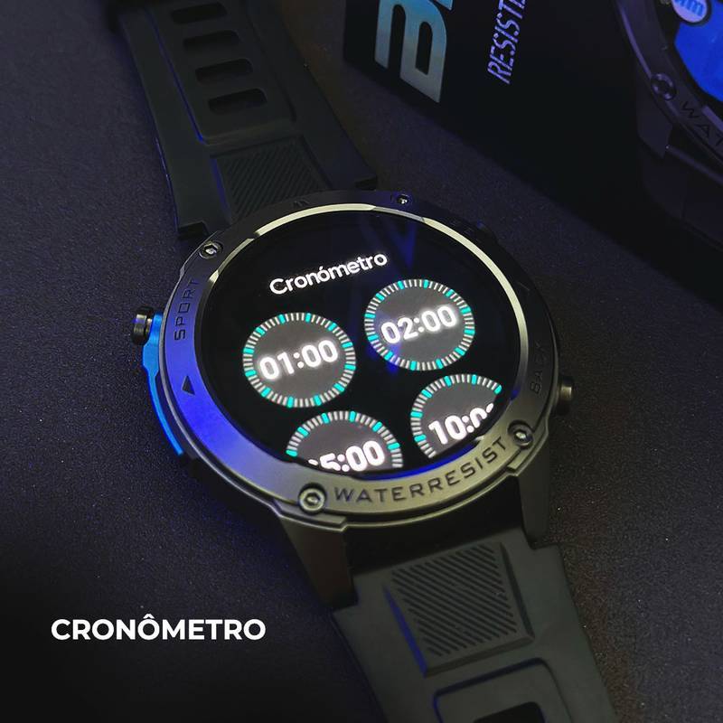 BRAVE | GPS | 5ATM Aprova de água do mar | Resistência IP69k